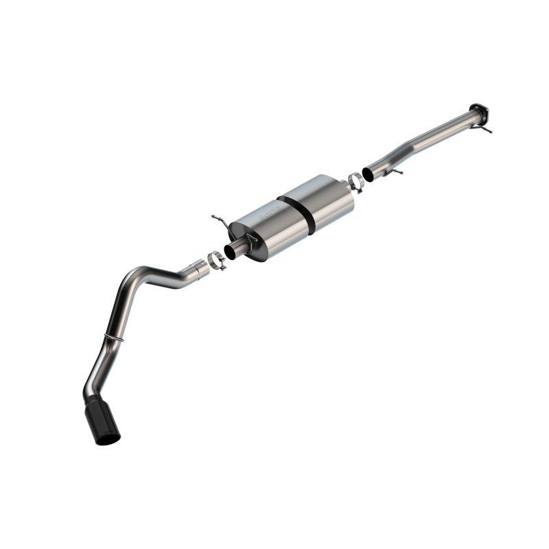 Borla 20-22 Chevrolet/GMC Silverado/Sierra 6.6L T-304 SS Cat-Back S-Type Exhaust - Brushed-SR1 Performance