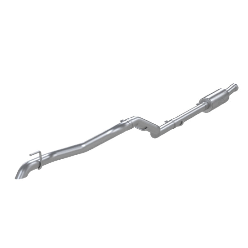 MBRP 2020 Jeep Gladiator 2.5in Single Rear Exit Cat Back Exhaust - T304 SS (Off-Road)-SR1 Performance