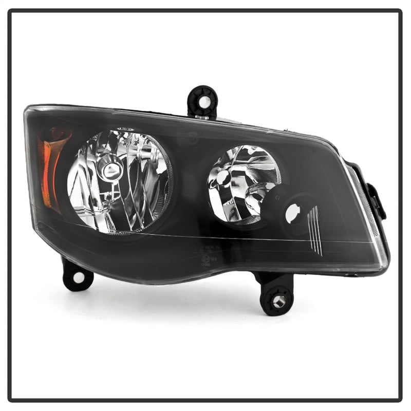 xTune 11-17 Dodge Grand Caravan OEM Style Headlights - Black (HD-JH-CHRTC08-AM-BK)-SR1 Performance