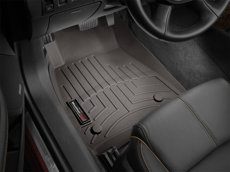 WeatherTech DigitalFit Rear FloorLiner for 2010-2012 Cadillac SRX - Cocoa