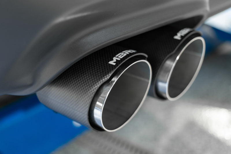MBRP 15-Up Challenger 5.7 / 17-Up 6.2L/6.4L 3in Race Series Cat-Back w/ Quad Tips T304 Exhaust-SR1 Performance