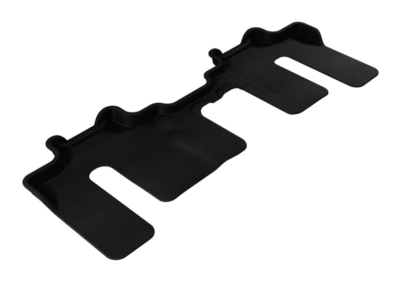 3D MAXpider 2007-2015 Mazda CX-9 Kagu 2nd Row Floormats - Black-SR1 Performance