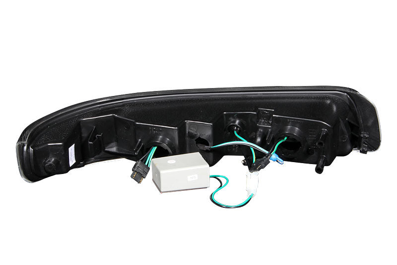ANZO 1999-2002 Chevrolet Silverado 1500 LED Parking Lights Black w/ Amber Reflector-SR1 Performance