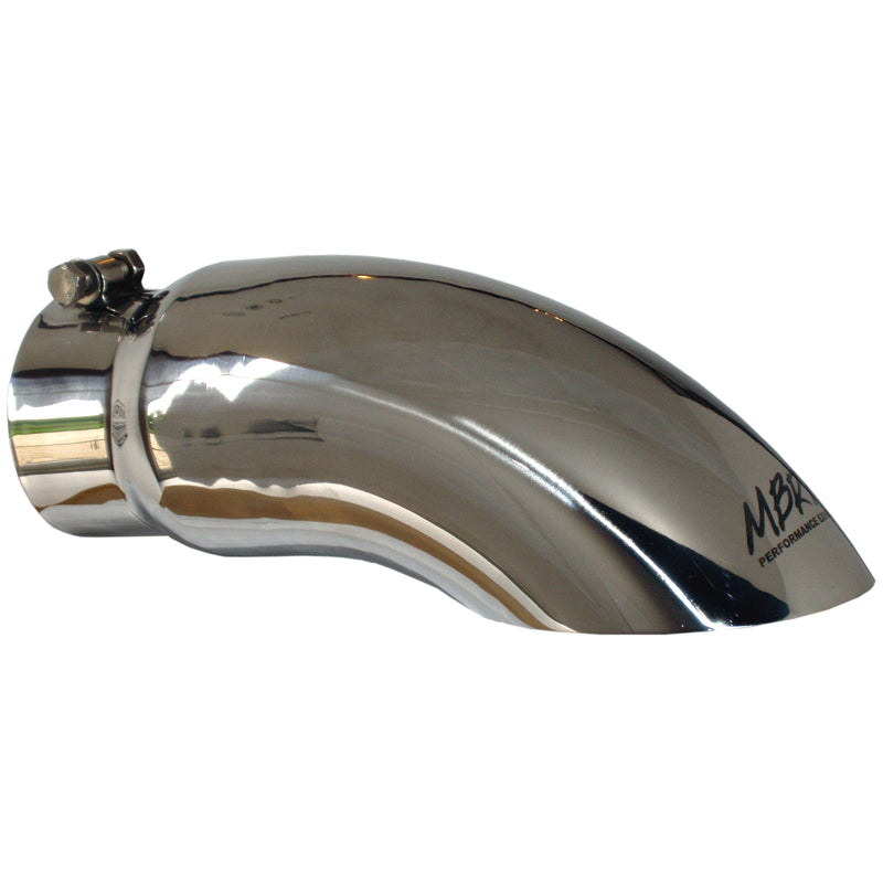 MBRP Universal Tip 5 O.D. Turn Down 4 inlet 14 length-SR1 Performance