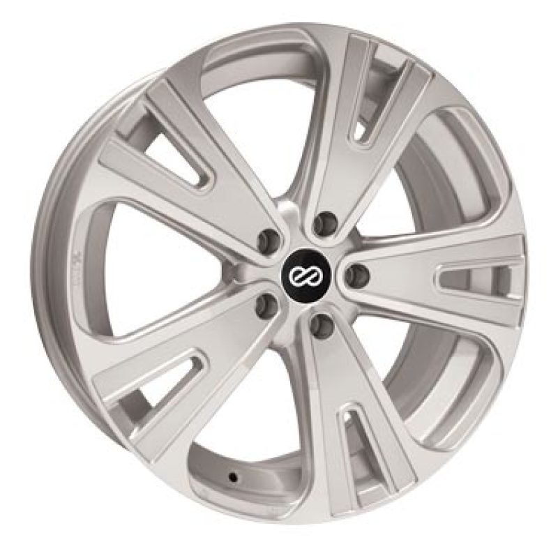 Enkei Universal SVX Truck & SUV 18x8 40mm Offset 5x114.3 Bolt 72.6mm Bore Silver Machined Wheel-SR1 Performance
