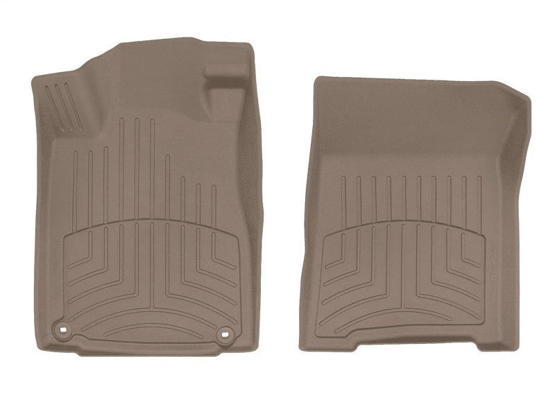 WeatherTech FloorLiner HP for Honda CR-V 2012-2015 Front, Tan - Custom Fit Weatherproof Protection
