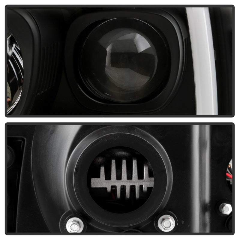 Spyder Ford F-250 99-04/Excursion 00-04 1 Piece LED Headlights - Black PRO-YD-FF25099V2PL-BK-SR1 Performance