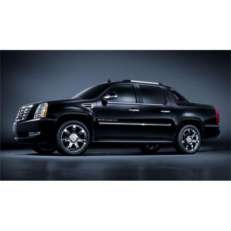 Corsa 2007-2010 Cadillac Escalade ESV 6.2L V8 Polished Sport Cat-Back Exhaust-SR1 Performance