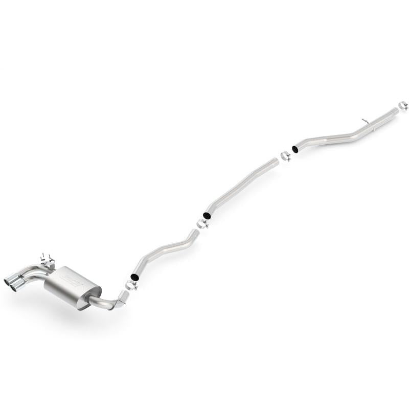 Borla 12-15 BMW 328i Sedan 2.0L AT/MT RWD Dual Left Rear Exit Catback Exhaust-SR1 Performance