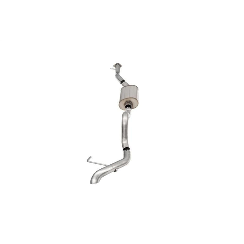 Corsa 2021-2024 Ford Bronco 2.3L 4-Door 2.75in Cat-Back Single Side Exhaust w/ Turndown ExhaustTip-SR1 Performance