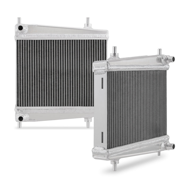 Mishimoto Aluminum Auxiliary Radiators for 2020+ Toyota GR Supra - Improved Cooling Performance