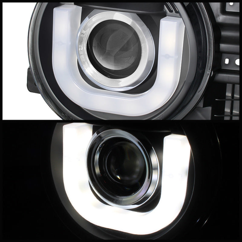 Spyder Toyota FJ Cruiser 07-14 Projector Halogen Model- 3D DRL LED Blk PRO-YD-TFJ07-3DDRL-BK-SR1 Performance