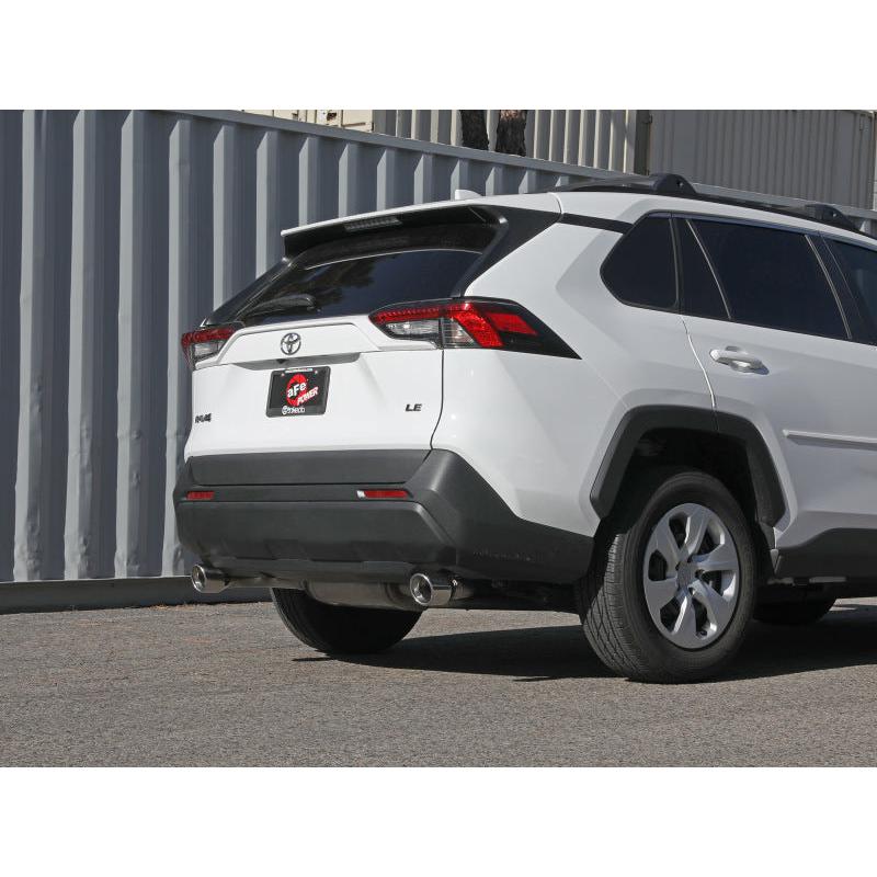 aFe Power 19-21 Toyota RAV4 L4-2.5L Takeda 304 SS Cat-Back Exhaust w/ Polished Tip-SR1 Performance