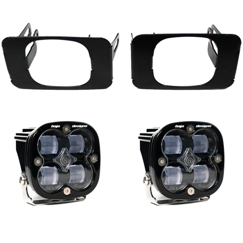 Baja Designs 17-18 Super Duty Fog Lights Fog Pocket Kit-SR1 Performance