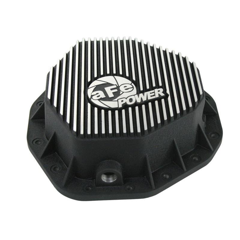 aFe Power Cover Rear Differential COV Diff R Dodge Diesel Trucks 03-05 L6-5.9L Machined-SR1 Performance