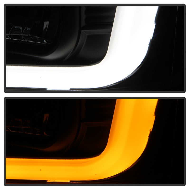 Spyder 08-10 Ford F-250 SD Projector Headlights V2-Switch Back Light Bar-Black PRO-YD-FS08V2-SBLB-BK-SR1 Performance