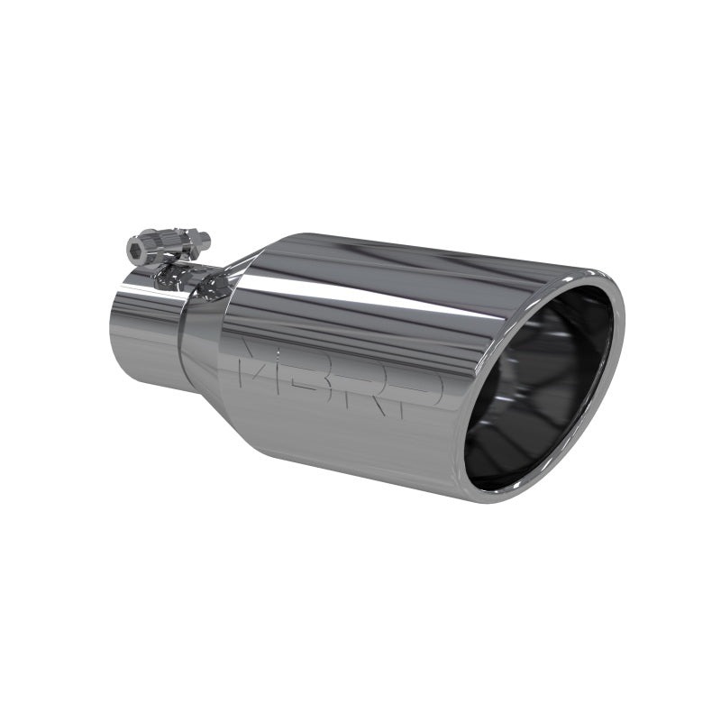 MBRP Universal Tip 4.5 O.D. Angle Rolled End 2.5 Inlet 11in Length - T304-SR1 Performance