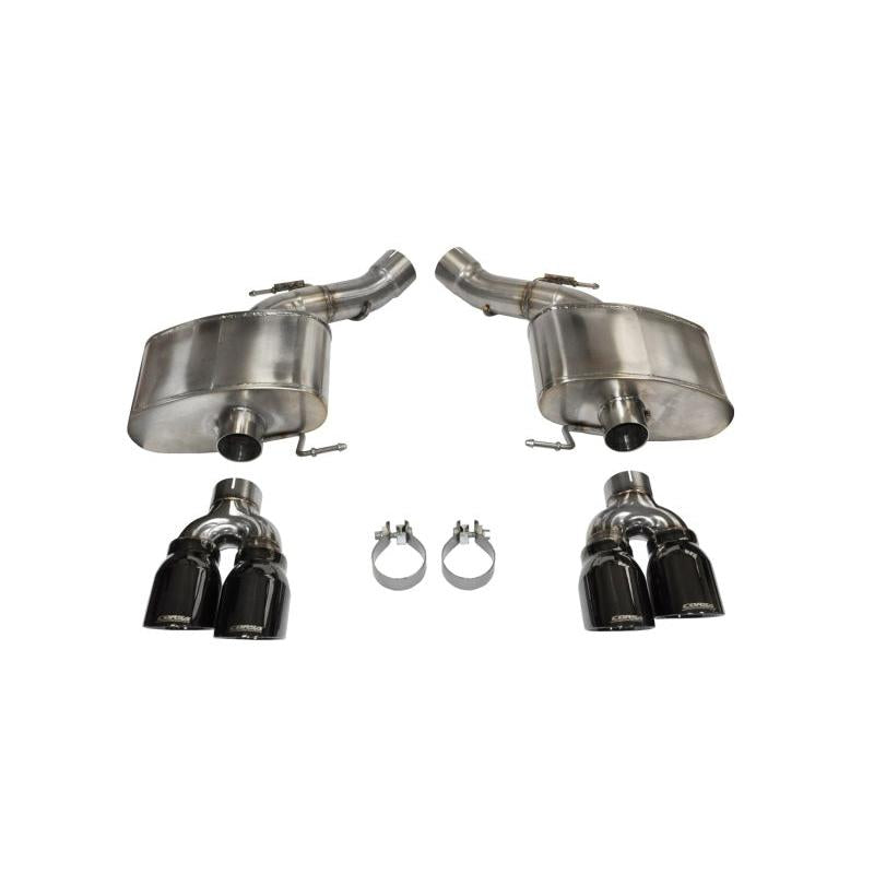 Corsa 2012-2017 BMW M6 F12 / F13 / F06 Black Sport Axle-Back Exhaust-SR1 Performance