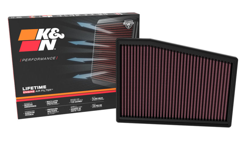 K&N 22-23 Cadillac CT5 V8-6.4L Replacement Air Filter-SR1 Performance