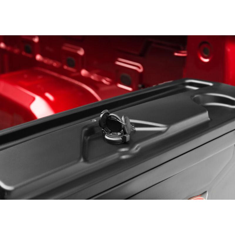 UnderCover 2022 Toyota Tundra Passengers Side Swing Case (Will Not Fit w/Trail Boxes) Black Smooth