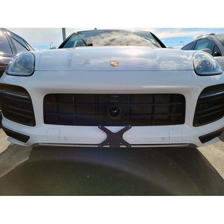 19-23 Porsche Cayenne License Plate Frame Bracket-SR1 Performance
