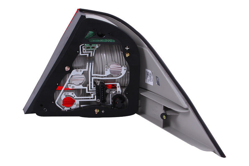 ANZO 2000-2005 Mercedes Benz S Class W220 LED Taillights Red/Clear-SR1 Performance
