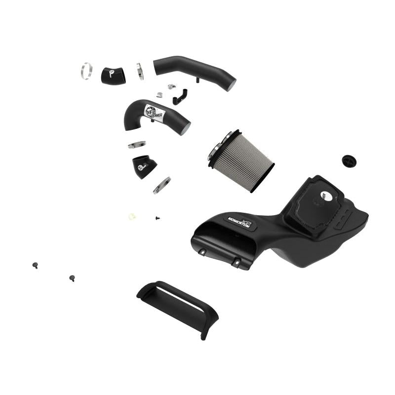 aFe 21-22 Ford F-150 Raptor V6-3.5L(tt) Momentum XP Cold Air Intake System Blk w/ Pro Dry S Filter-SR1 Performance
