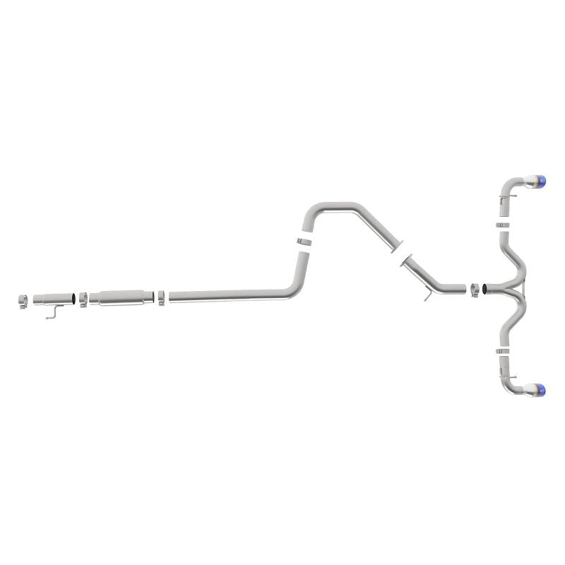 aFe Takeda 304SS Cat-Back Exhaust w/Blue Flame Tips 2018 Hyundai Elantra GT Sport I4 1.6L (t)-SR1 Performance