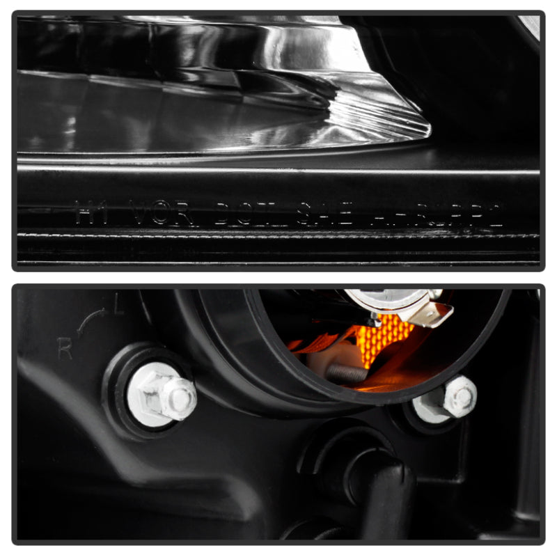 Spyder Dodge Ram 1500 09-14 Projector Headlights Halogen- CCFL Halo LED - Blk PRO-YD-DR09-CCFL-BK-SR1 Performance