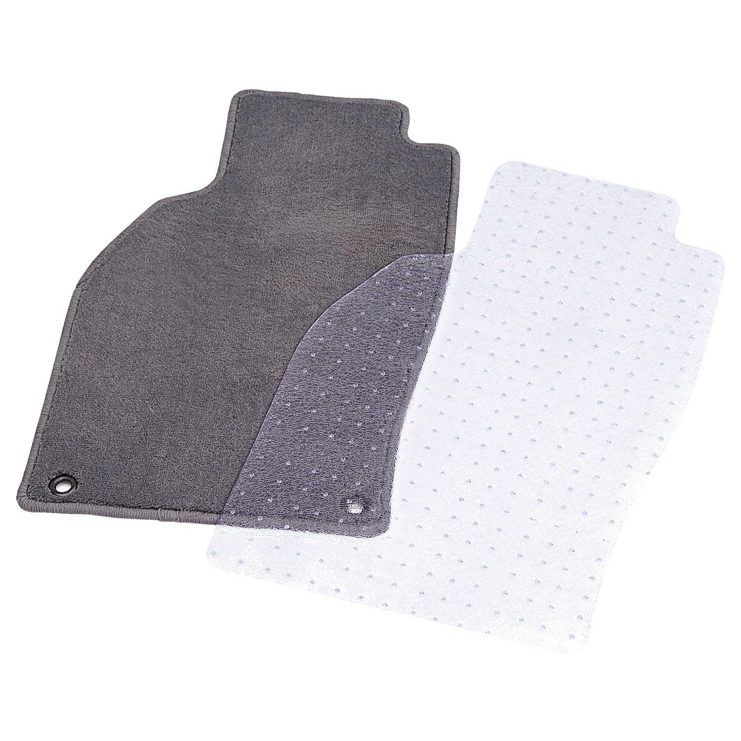 Designer Floormat Clear Nibbed