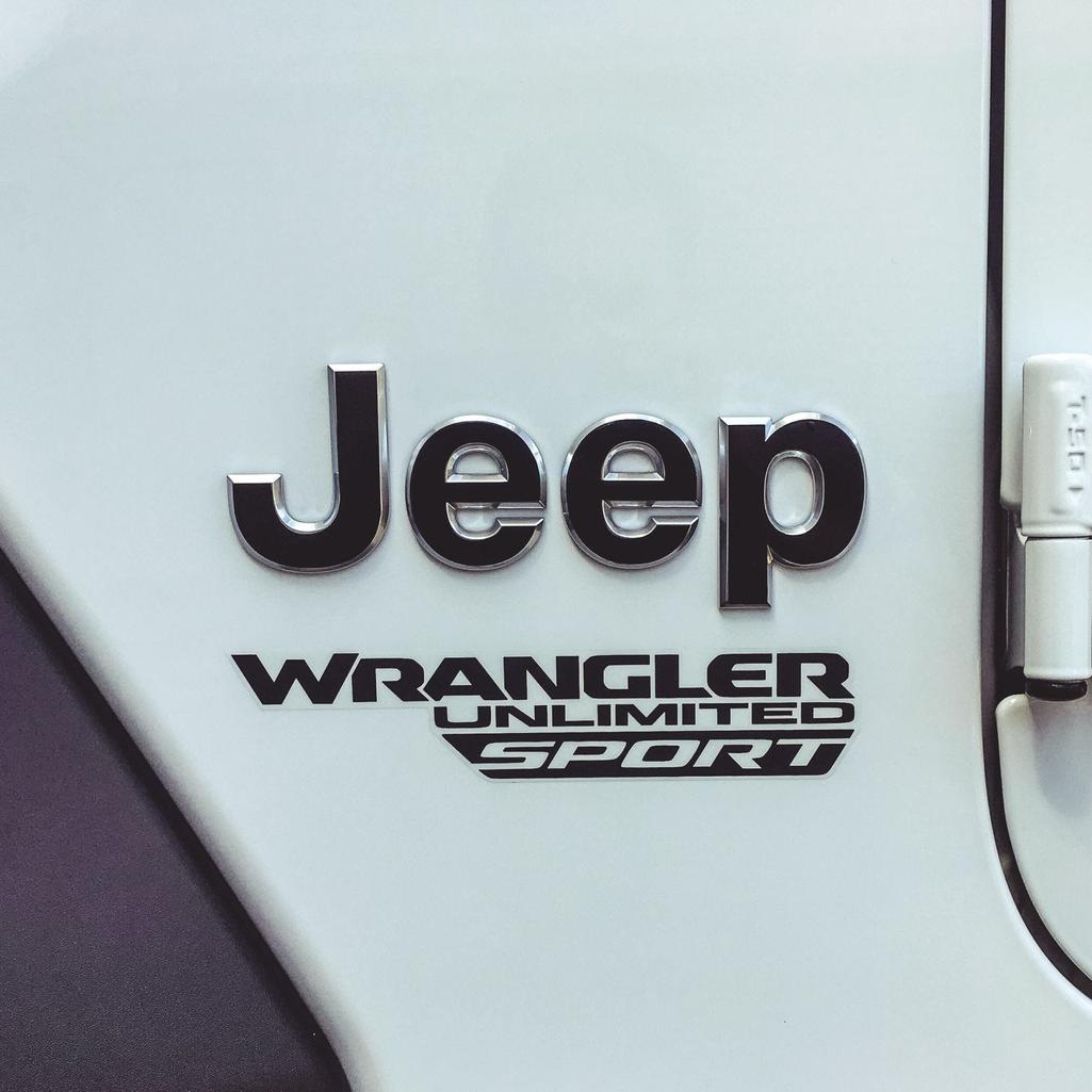 JEEP Gladiator Emblem Overlay Decal Set | Fits 2020+ Jeep Gladiator