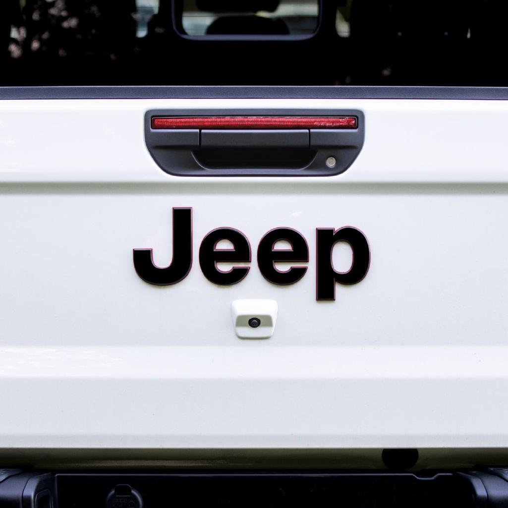 JEEP Gladiator Emblem Overlay Decal Set | Fits 2020+ Jeep Gladiator