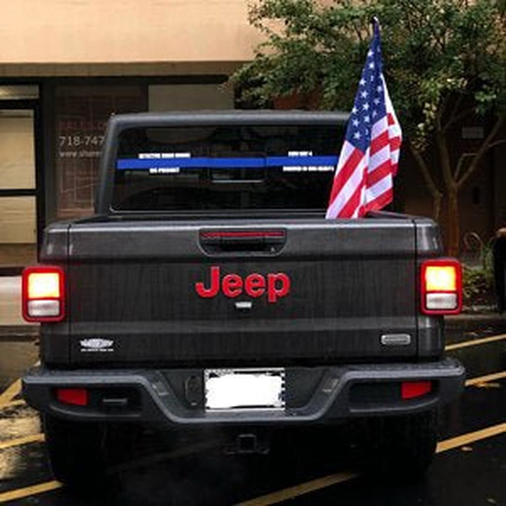 JEEP Gladiator Emblem Overlay Decal Set | Fits 2020+ Jeep Gladiator