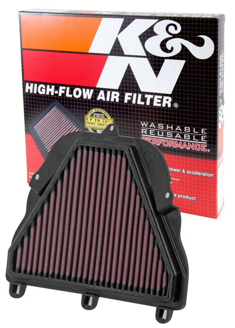 K&N 06-12 Triumph Daytona 675/675 SE/675R/Street Triple/Street Triple R Replacement Air Filter-SR1 Performance