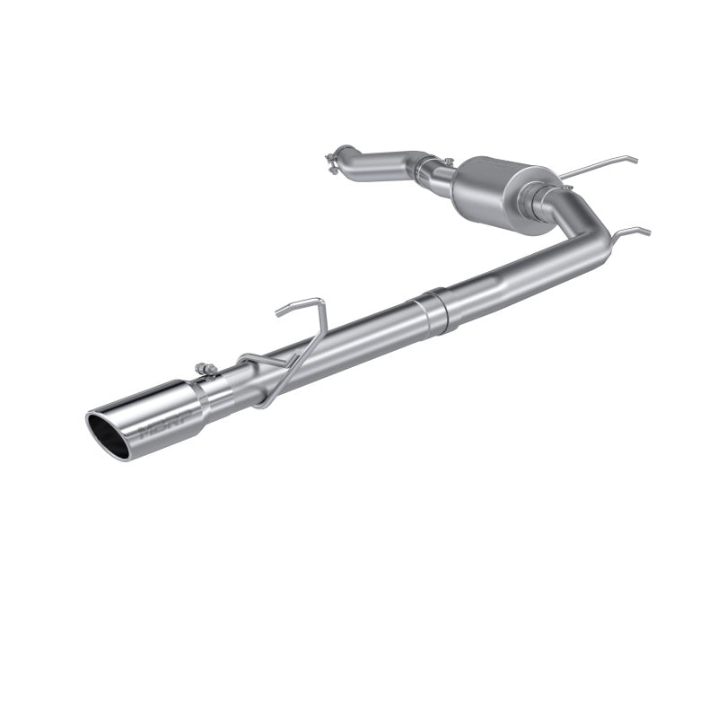 MBRP 2022+ Ford Maverick Aluminized Steel 4in OD Tip Single Side Exit 3in Cat Back Exhaust-SR1 Performance