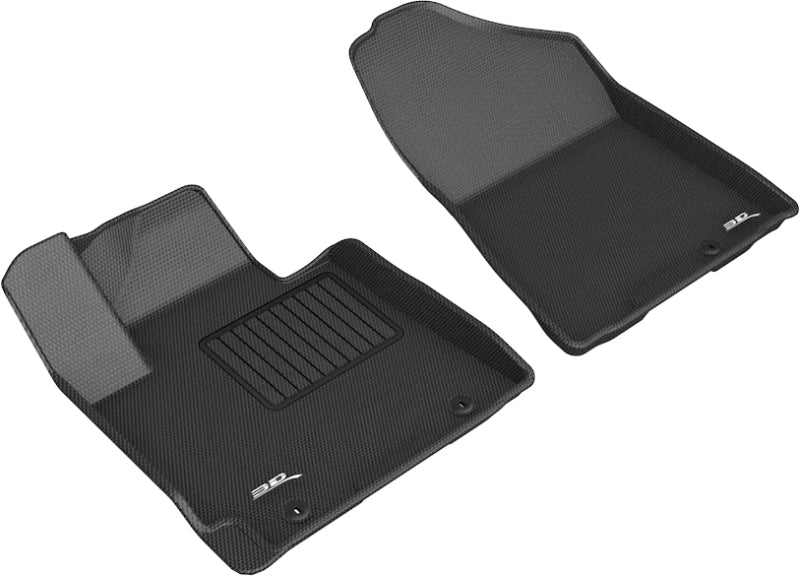 3D MAXpider 2019-2020 Hyundai Tucson Kagu 1st Row Floormat - Black-SR1 Performance