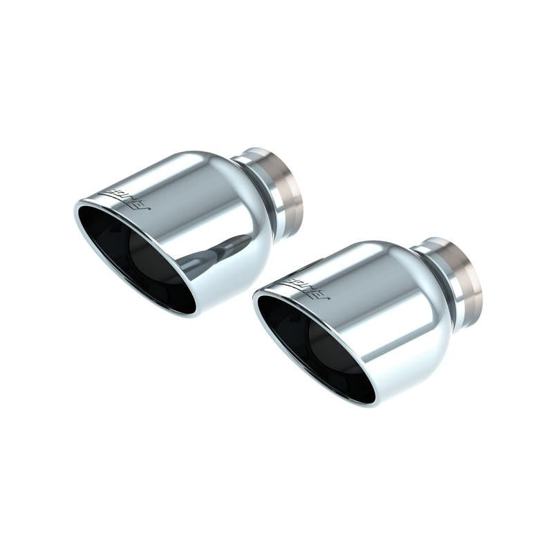 Borla 15-24 Dodge Charger V8 / 2023 Chrysler 300C T-304 SS Tips 5in Outlet - Bright Chrome-SR1 Performance