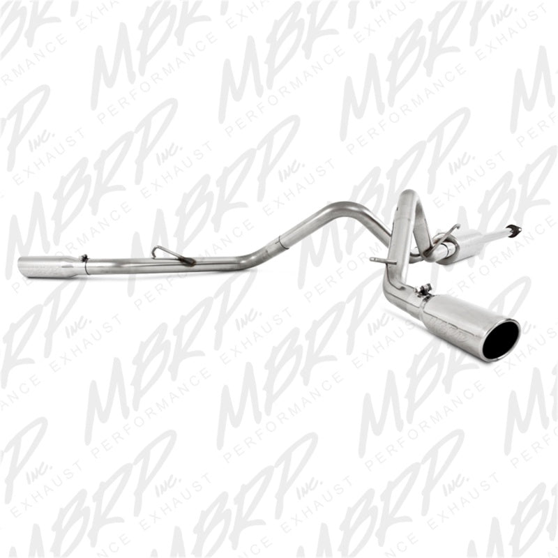 MBRP 05-13 Toyota Tacoma 4.0L EC/CC Dual Split Side T409 Cat Back Exhaust-SR1 Performance
