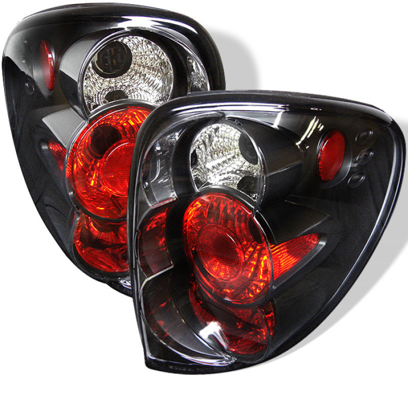 Spyder Dodge Caravan/Grand Caravan 01-07 Euro Style Tail Lights Black ALT-YD-DC01-BK-SR1 Performance