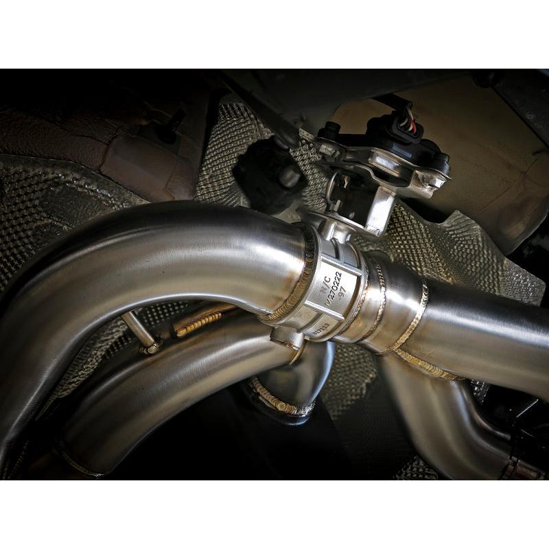 aFe MACHForce XP Exhausts Cat-Back SS 19-21 BMW M2 Competition L6-3.0L w/Black Tips-SR1 Performance