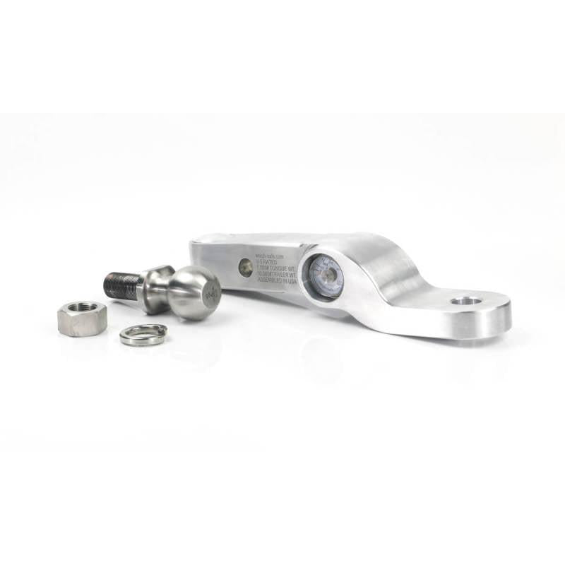 Weigh Safe Tongue Weighing 2-Inch Drop Fixed Height Ball Mount with 2-Inch Tow Ball (Part Number: WSFH2-2-01)