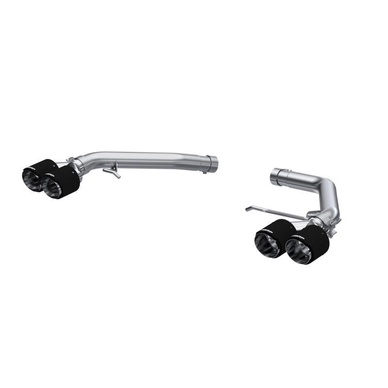 MBRP 14-17 Audi SQ5 3.0T Dual Rear Exit Axle Back w/ Quad Carbon Fiber Tips - T304-SR1 Performance