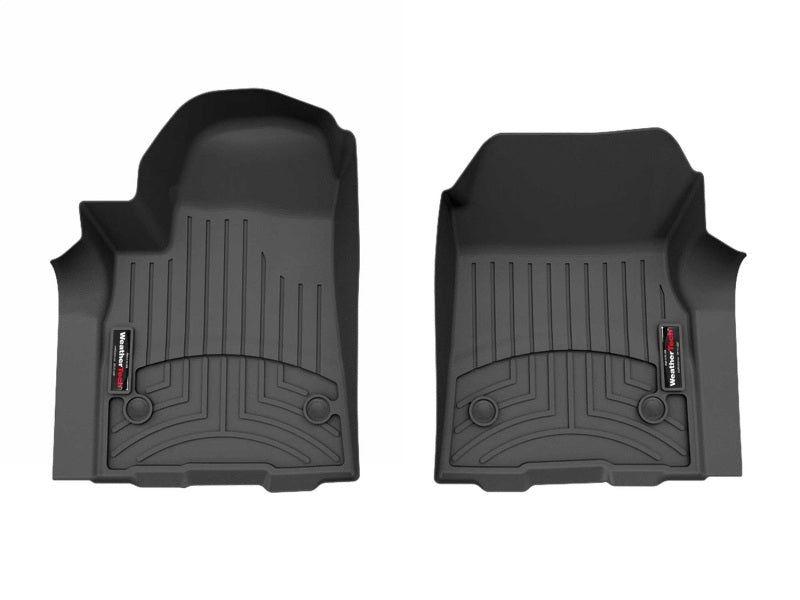 WeatherTech DigitalFit Front FloorLiner for 2024 Chevrolet Silverado/GMC Sierra EV – Black, Part #4419031