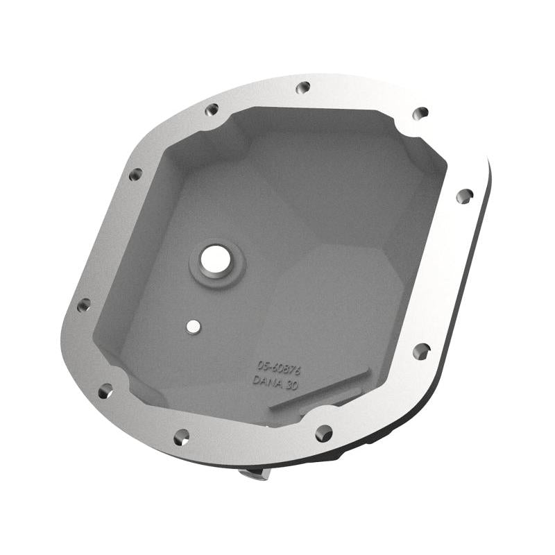 aFe 07-11 Jeep Wrangler JK Street Series Front & Rear Diff. Covers Black w/ Machined Fins/Gear Oil-SR1 Performance