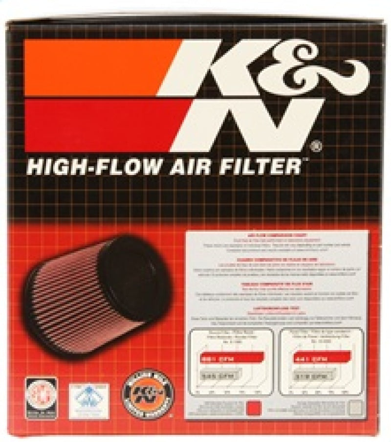 K&N Universal Rubber Filter 4 1/2 inch FLG / 5 7/8 inch Base / 5 inch Top / 6 inch Height-SR1 Performance