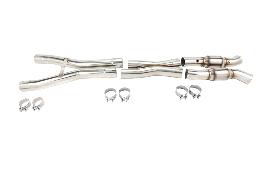 1-7/8" Header and GREEN Connection Kit. 2006-2013 Corvette Z06/ZR1 6.2L/7.0L.