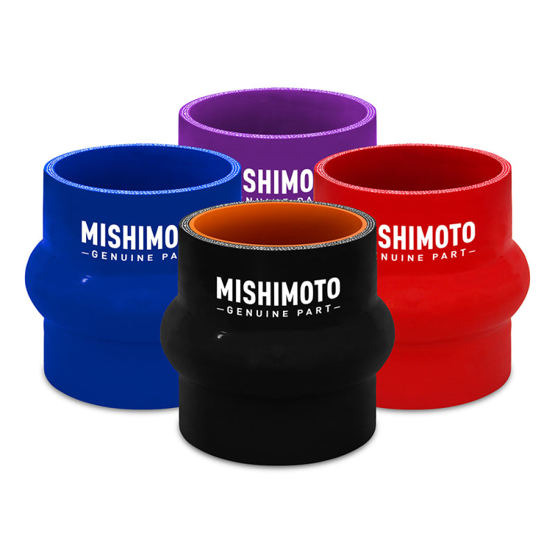 Mishimoto 2.5in Black Hump Hose Coupler-SR1 Performance