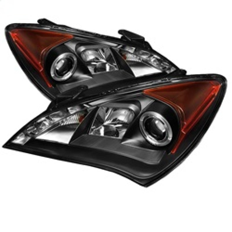 Spyder Hyundai Genesis 10-12 Projector Halogen Model- LED Halo DRL Blk PRO-YD-HYGEN09-DRL-BK-SR1 Performance