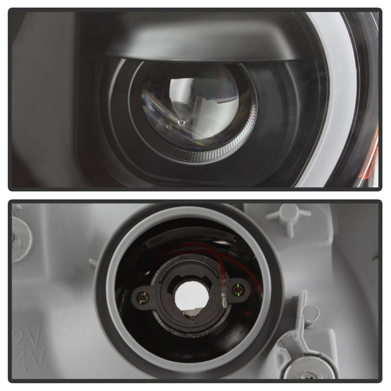 xTune Toyota Tacoma 12-15 Headlights - Light Bar DRL - Black PRO-JH-TTA12-LBDRL-BK-SR1 Performance