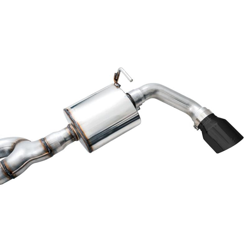 AWE Tuning 2018+ Jeep Wrangler JL/JLU Tread Edition Axle-Back Dual Exhaust - Diamond Black Tips-SR1 Performance